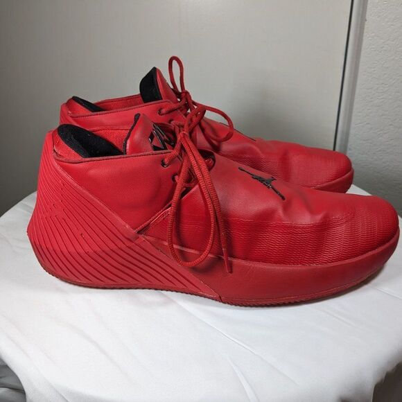 Russell Westbrook’s Jordan Signature, Why Not ZerO.1 Shoe All Red Men's Size 17 - Picture 2 of 15